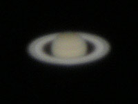 Saturn - single shot as same as looking by naked eye