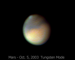 Mars 2003/10/5 Tungsten Mode