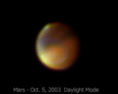 Mars 2003/10/5 Daylight Mode