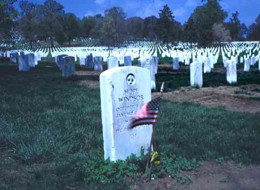 Cemetery for the spirit of the war dead. 1981 Wasington DC, USA